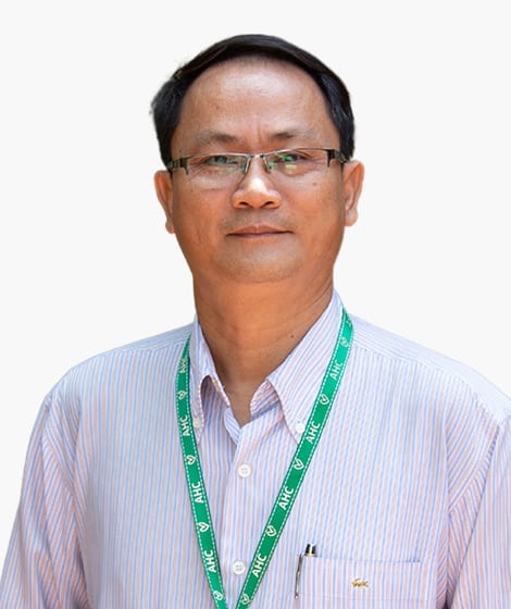 Angkor Hospital for Children Director, Dr. Ngoun Chanpheaktra