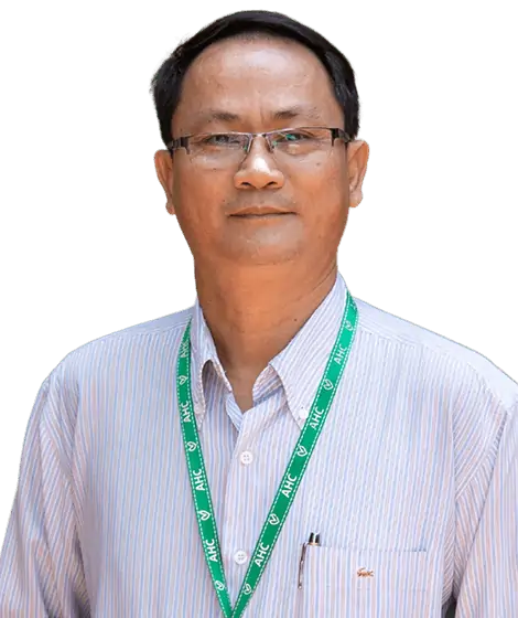 Angkor Hospital for Children Director, Dr. Ngoun Chanpheaktra