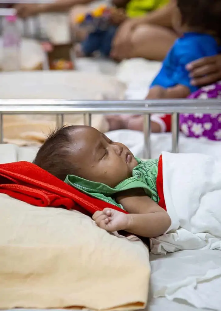 Kwashiorkor patient recovers at AHC